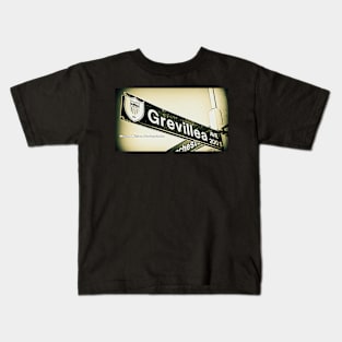 Grevillia Avenue1, Inglewood, California by Mistah Wilson Kids T-Shirt